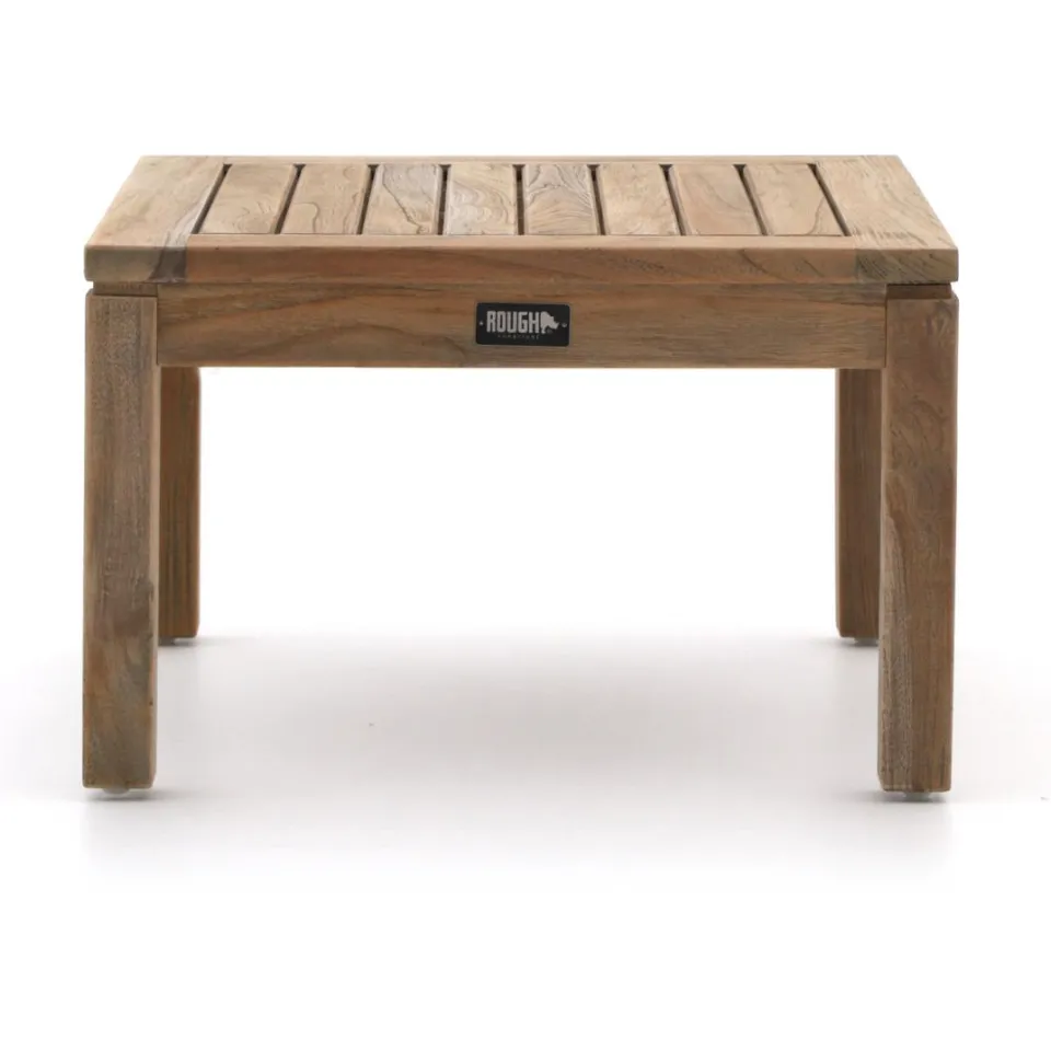 ROUGH Furniture ROUGH-S bijzet tuintafel 60x60x38cm Bruin