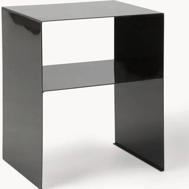 House Doctor Metalen bijzettafel Fari Zwart
