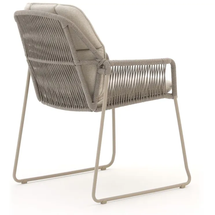Tierra Outdoor Rivera dining tuinstoel taupe, foto 5