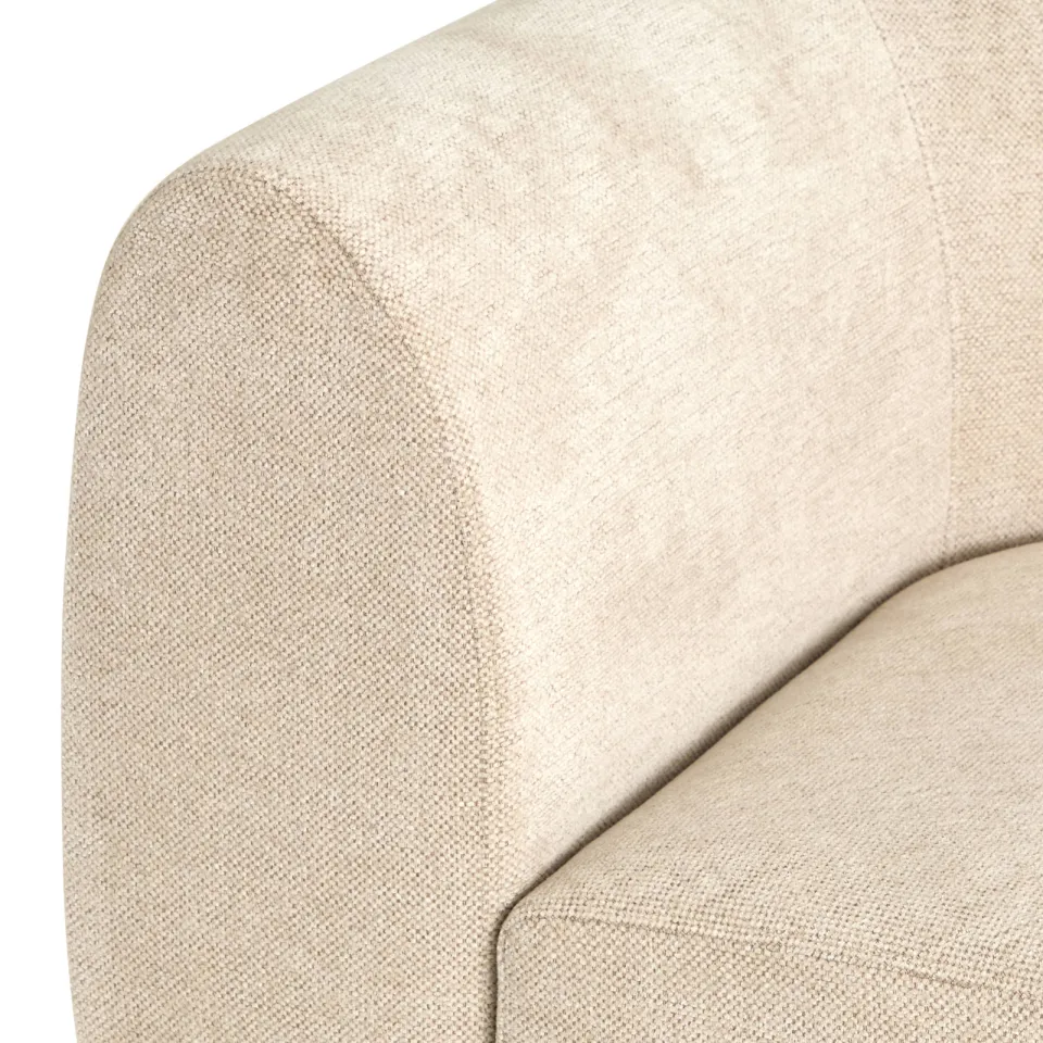 Studio LIVIT Delia eetkamerbank beige, foto 7