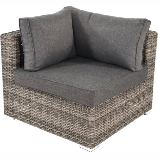 Lesliliving Lounge hoekdeel Perugia Grijs