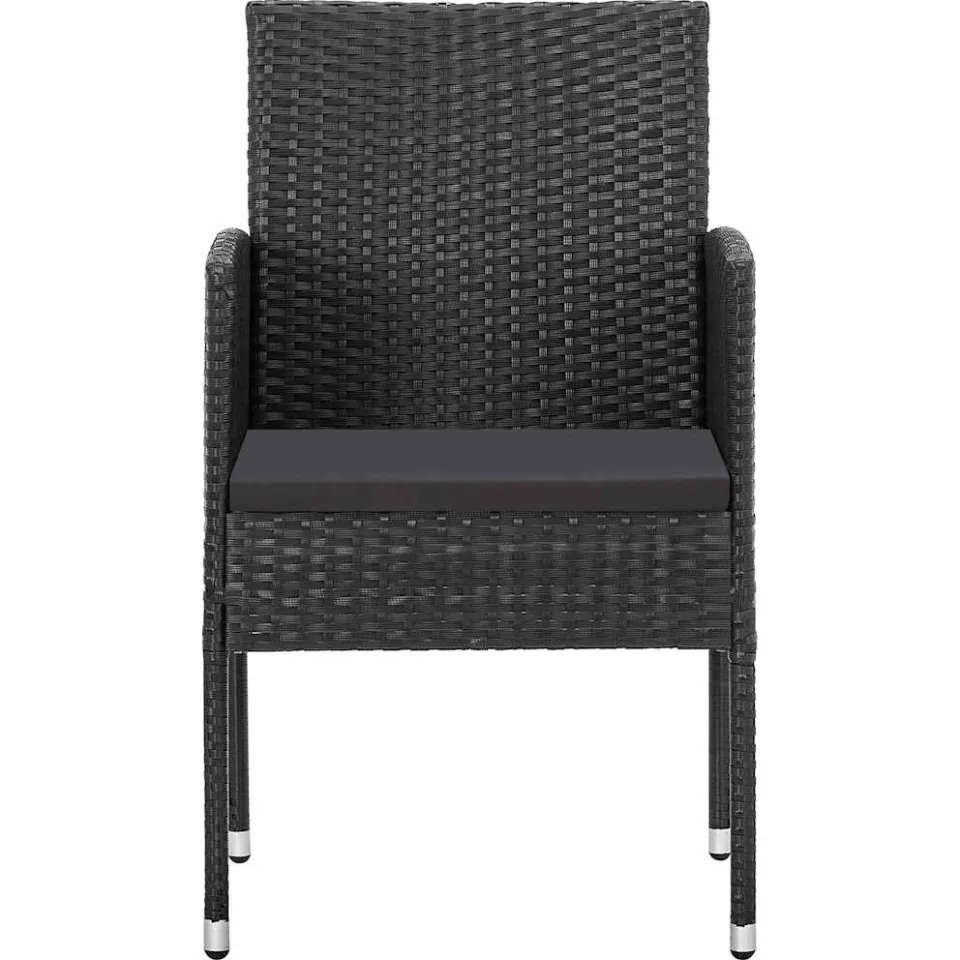 vidaXL 5-delige Tuinset zwart, foto 4