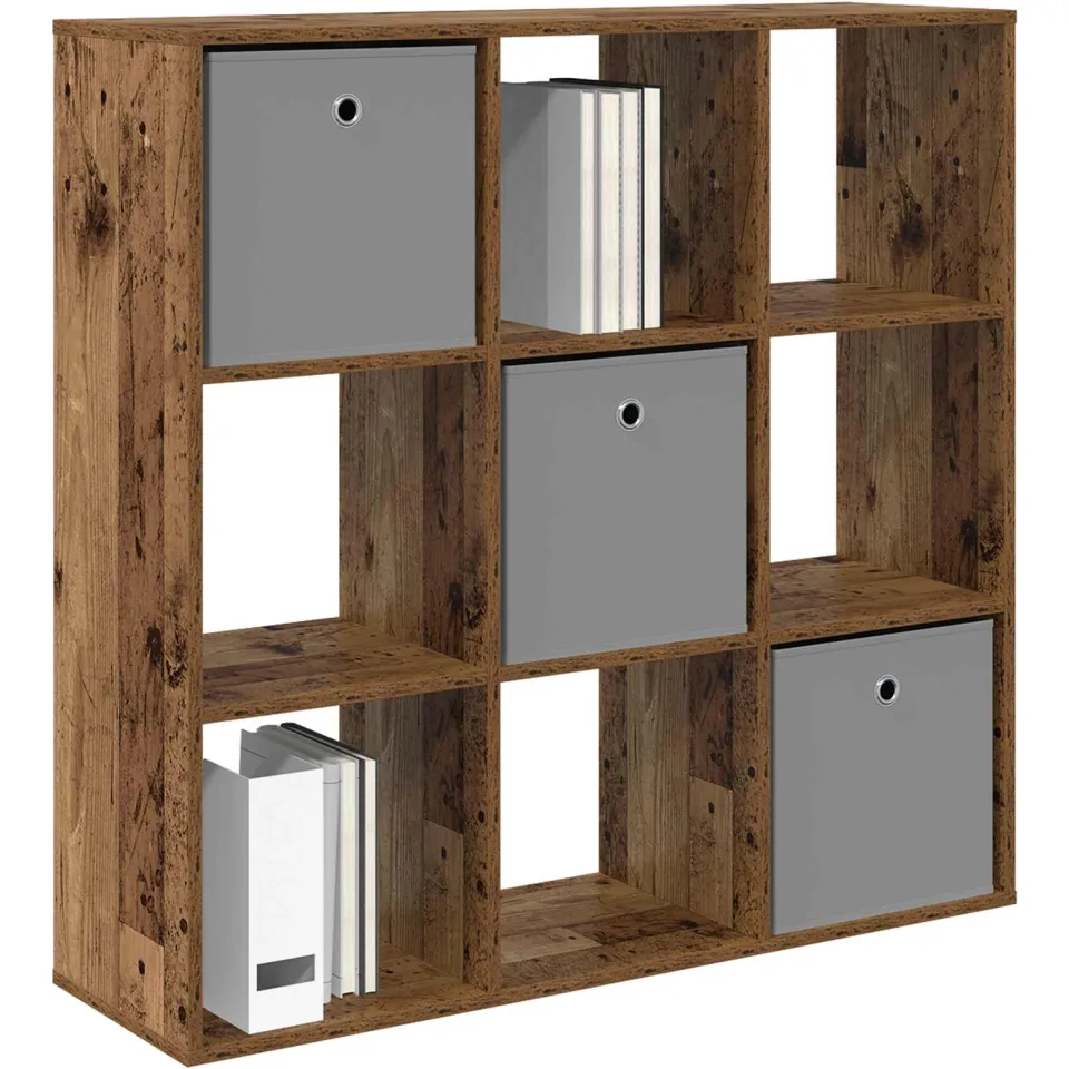 vidaXL Dressoir Oudhout 102 x 31 x 99,5 cm Bruin
