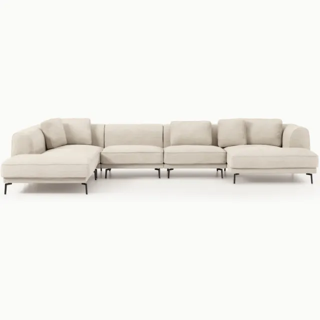 Westwing Collection XL bank Allpa Beige