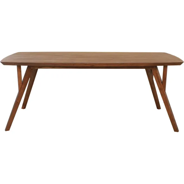 Light & Living Quenza Eettafel - Acacia Hout - 200x100x76 cm Bruin