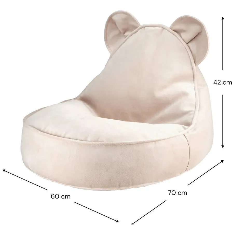 Wigiwama Vergrijsd Beige Berenzitzak, foto 4