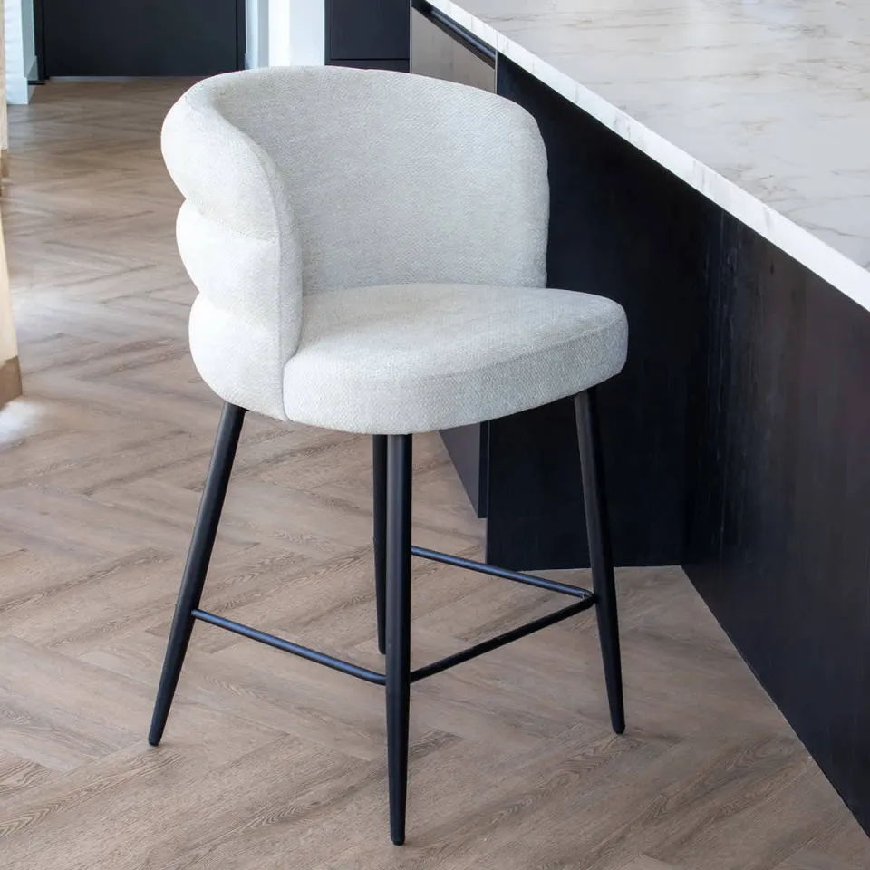 Giga Meubel barkruk Félix beige, foto 5