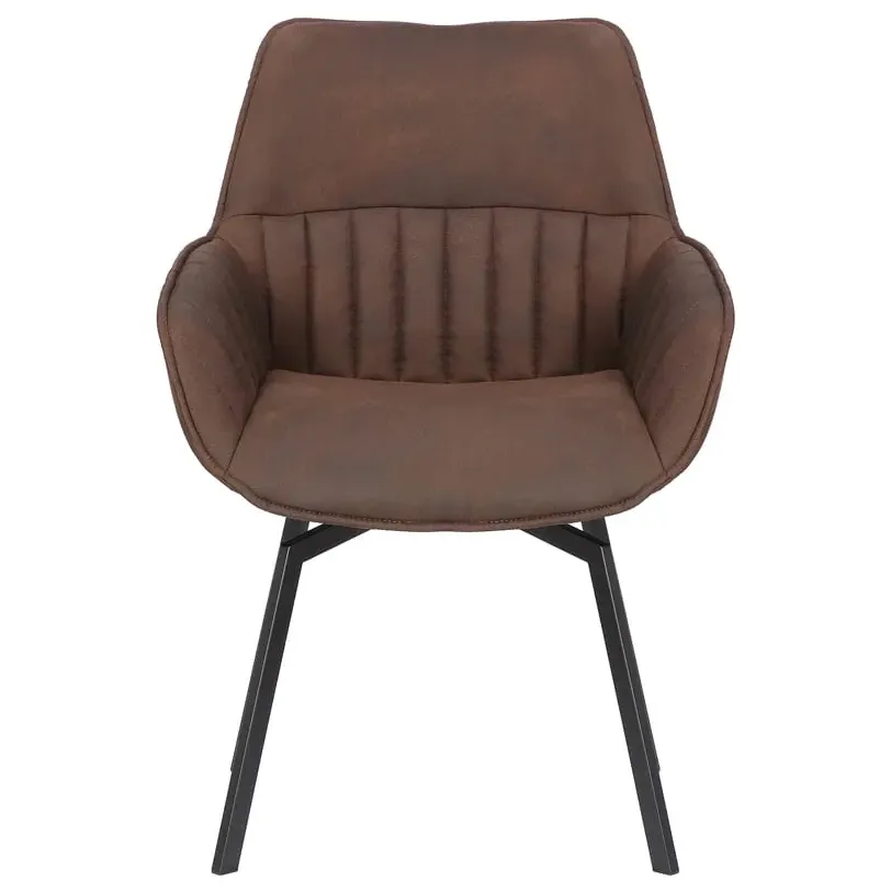 armstoel Fabienne bruin, foto 2