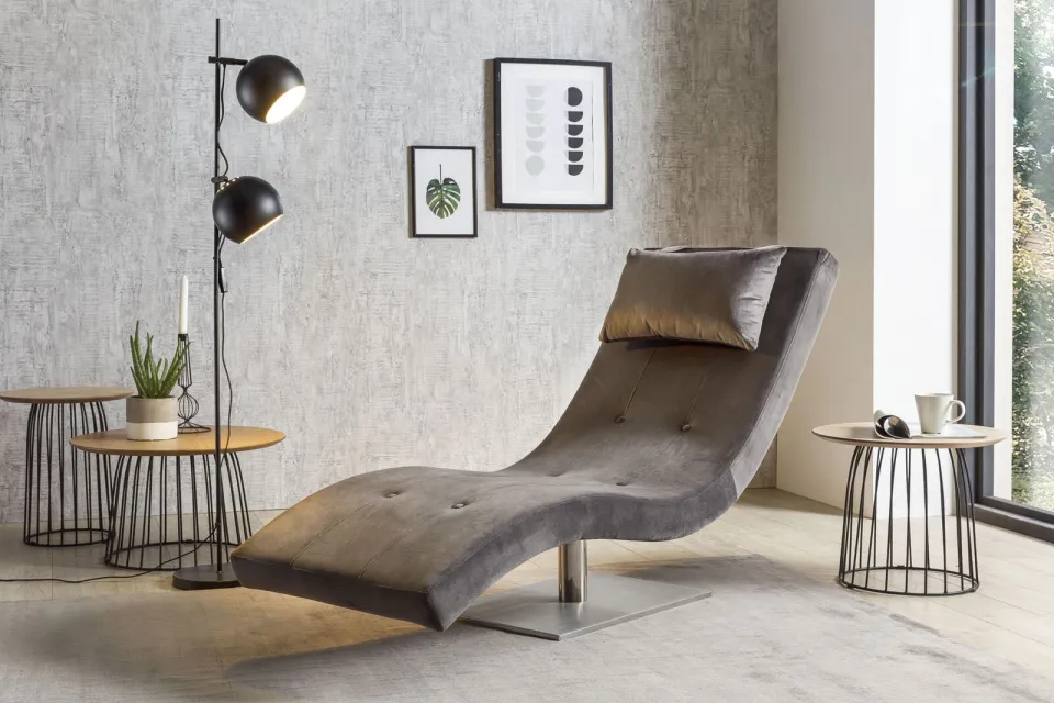 Relaxfauteuil Boaz donkergrijs grijs, foto 5