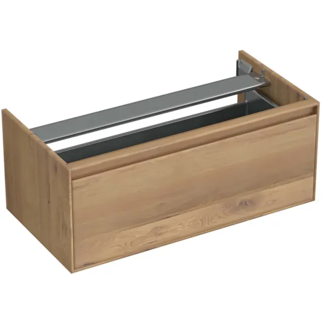 Forzalaqua Onderkast Forzalaqua Reno 100x51x40 Cm 1 La Softclose Eiken Oyster
