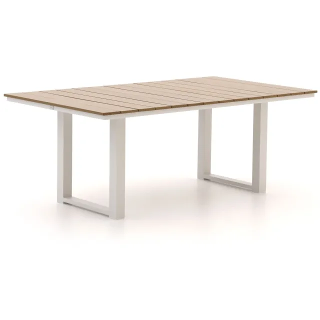 Bellagio tuinmeubelen Bellagio Fidenza lounge/dining tuintafel 160x90x62cm Wit