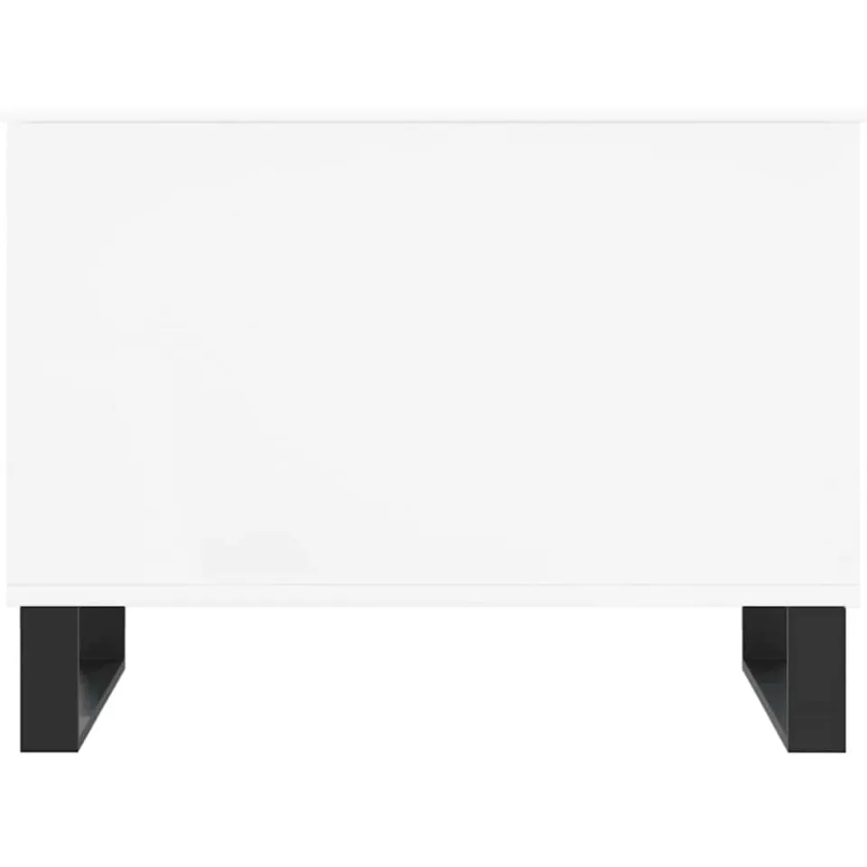 vidaXL Salontafel 60x44,5x45 cm bewerkt hout wit, foto 4
