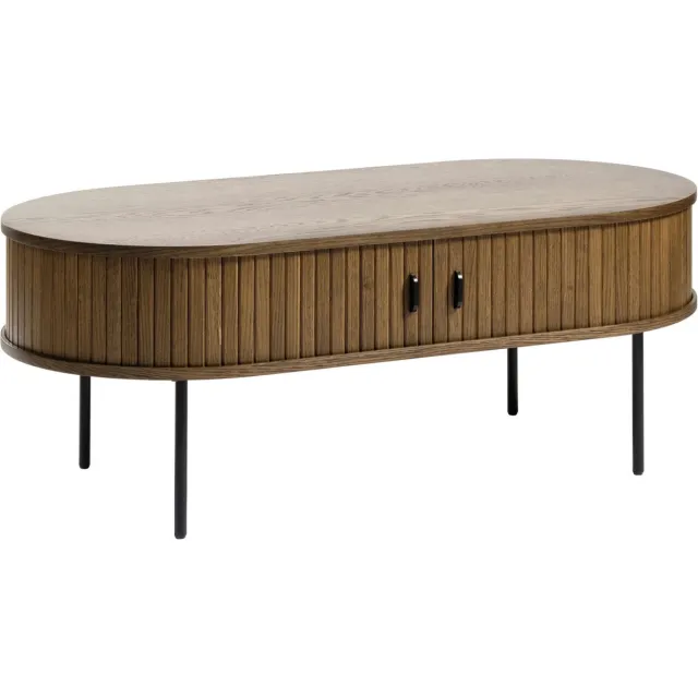 Hygge Interiors Salontafel Nola Smoked 60x120 cm - Giga Living Gerookt Eiken