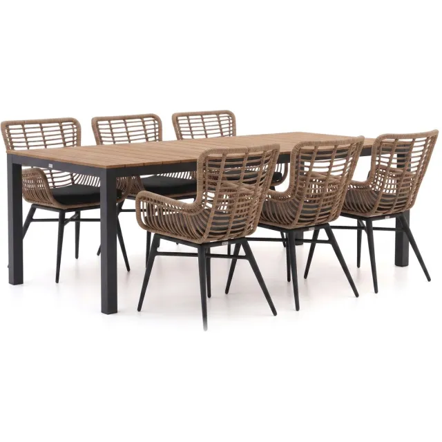 Intenso Furniture Intenso Asti/Fidenza 220cm dining tuinset 7-delig, foto 2