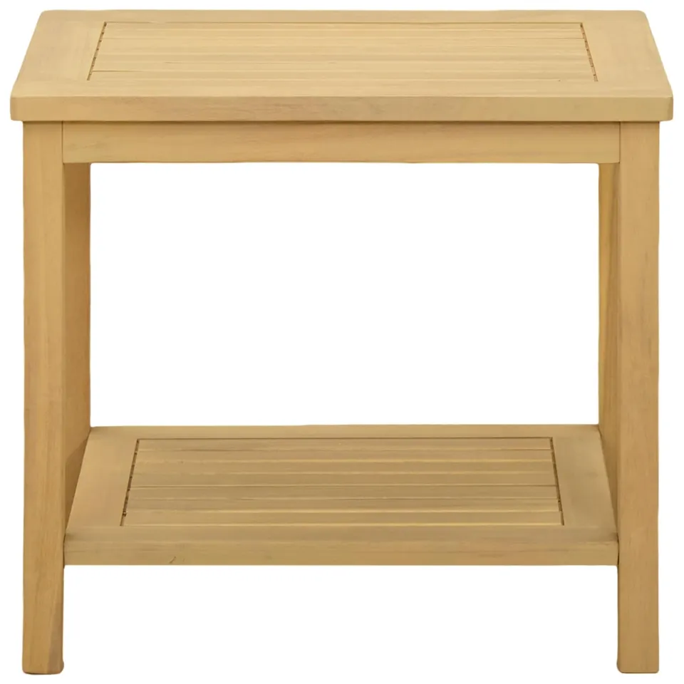 vidaXL Bijzettafel Olie naturel 50 x 35 x 45 cm Massief Acaciahout, foto 4