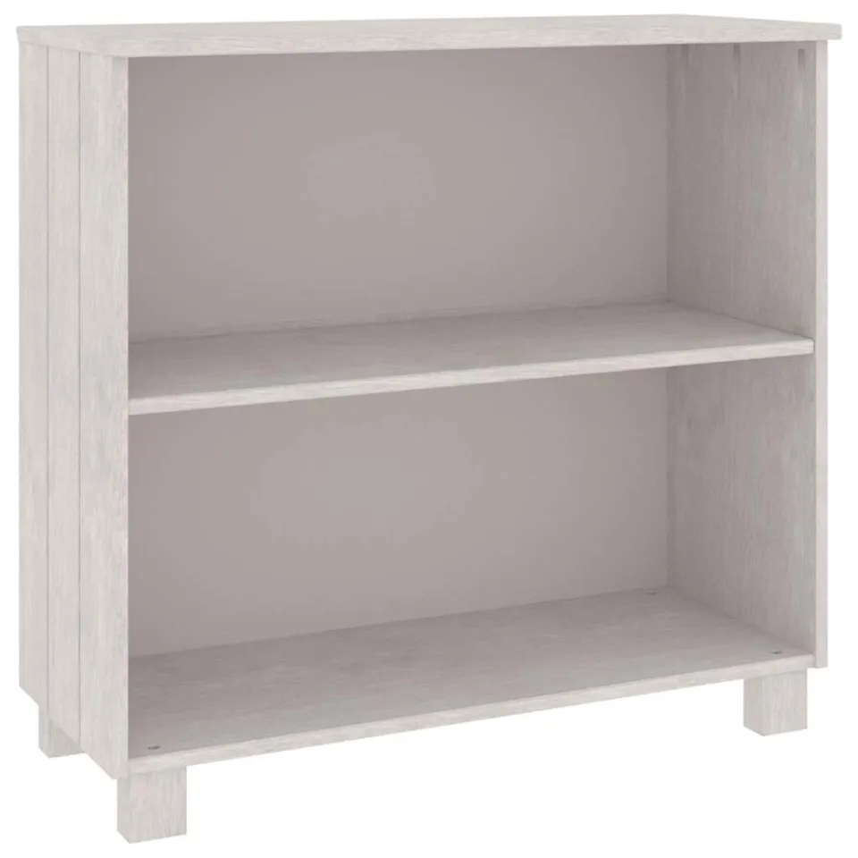 vidaXL Dressoir HAMAR 85x35x80 cm massief grenenhout wit, foto 3