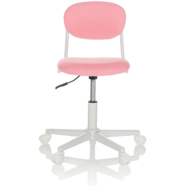 hjh office Kinder Bureaustoel / Bureaustoel KIDDY BASE I Stof roze hjh OFFICE