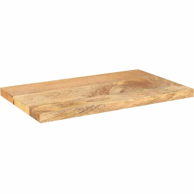 vidaXL Tafelblad rechthoekig 40x30x2,5 cm massief mangohout Bruin