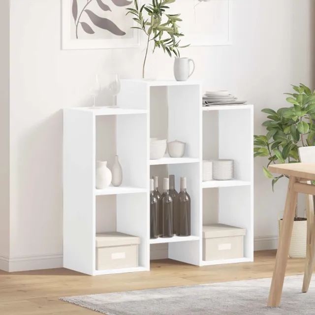 vidaXL Dressoir Wit 90 x 30 x 90 cm, foto 2