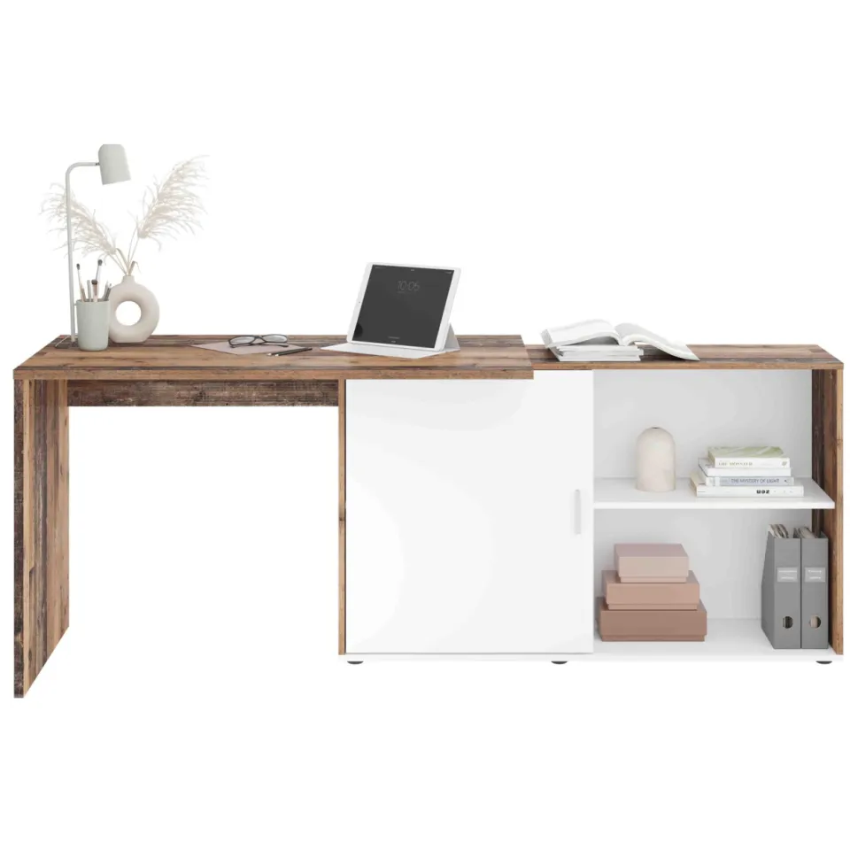 Bureau Rafaël Vintage-Wit, foto 3