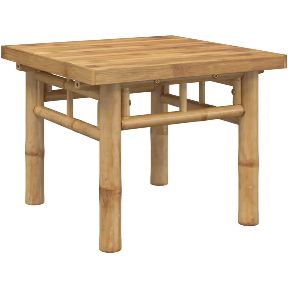 vidaXL Salontafel 45x45x35 cm bamboe bruin, foto 3