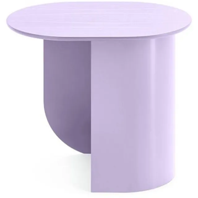 FÉST Plateau ovale houten bijzettafel lila