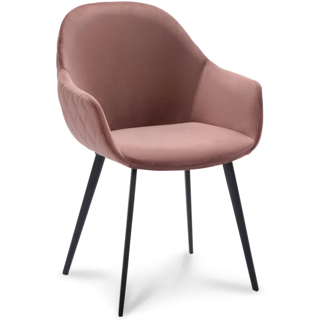 Wehkamp Home Casper eetkamerstoel oud roze