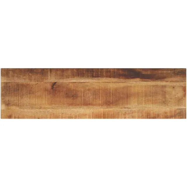 vidaXL Tafelblad rechthoekig 120x40x2,5 cm massief ruw mangohout Bruin
