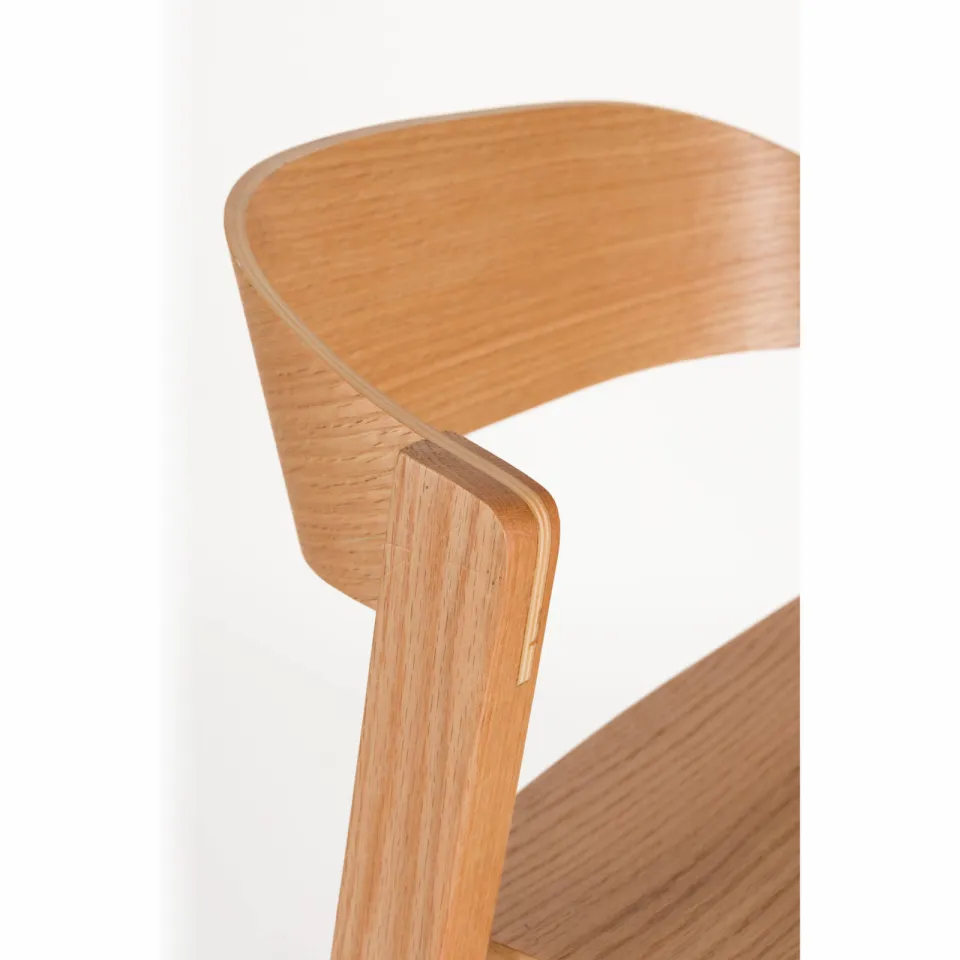 Housecraft Living Wooz barkruk hout bruin, foto 6
