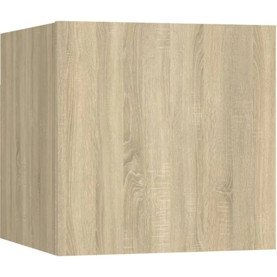 vidaXL 5-delige Tv-meubelset bewerkt hout sonoma eikenkleurig, foto 3