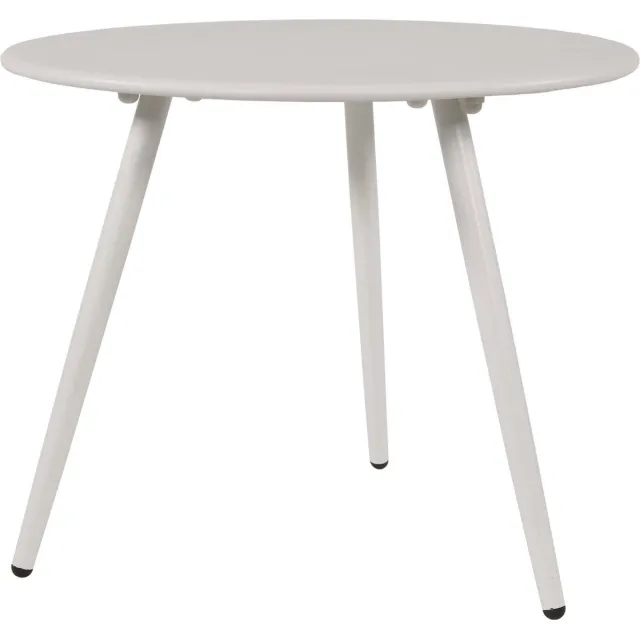 Lesliliving Sunburst - Rafael bijzettafel 45 - Wit