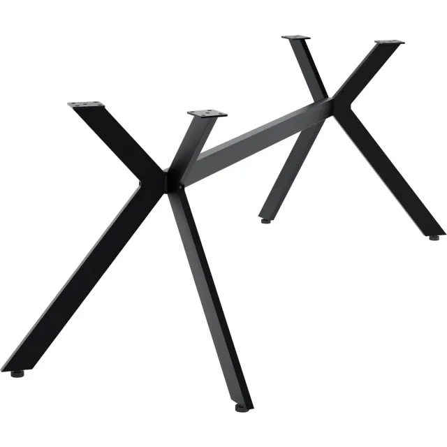 CLP Cascada Tafelpoten - Tafelframe - Tafelonderstel - Met poedercoating - Zwart - zwart