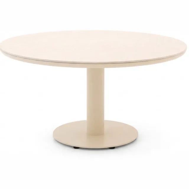 Apple Bee Melville Dining Tafel | Ø 140 cm | Sintered Stone | Oyster