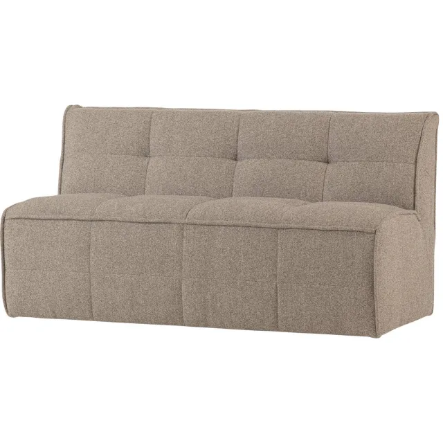 vtwonen Cluster eetbankje met rugleuning khaki bruin