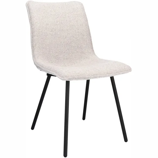 Icon Living Stoel Golden - Stof Oasis Shell - Poot Zwart Grijs