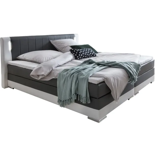 bed Isolde Grijs