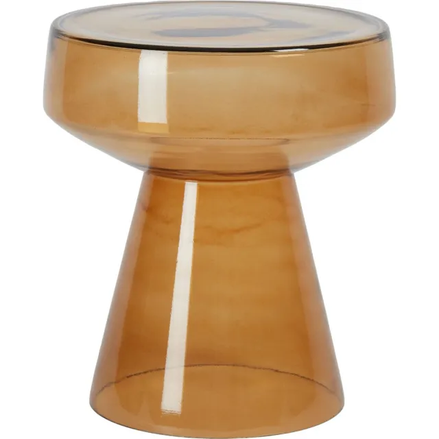 Light & Living Bijzettafel Dakwa - Geel - Ø37cm - Modern