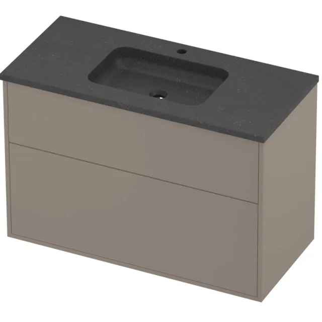 Proline Rollo Badmeubelset Hardsteen Elegant 100x46x67 cm Blue Stone Clay Beige