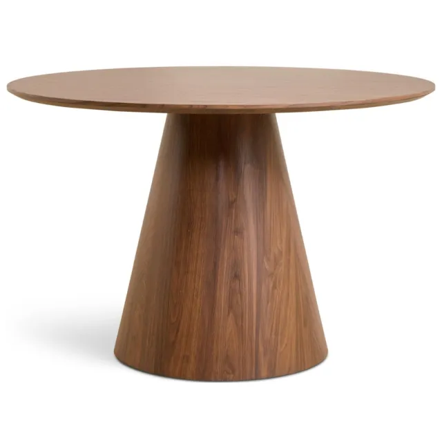 Nest of Nora Ronde eettafel Ø120 cm - Eetkamertafel - Walnoot Walnoot bruin