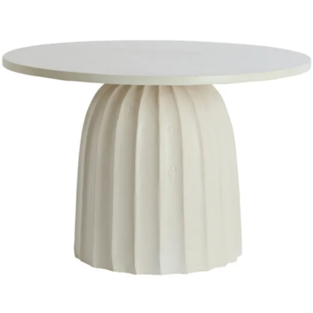 Light & Living Bijzettafel VEGLIA - Wit - 60x60x38 cm