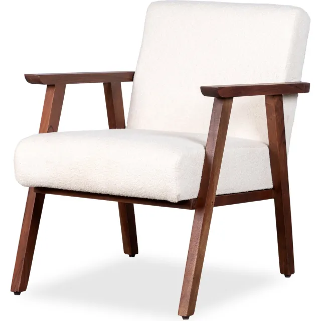 Lewis & Loft Fauteuil Loïs - Acacia hout - Bruin, foto 2