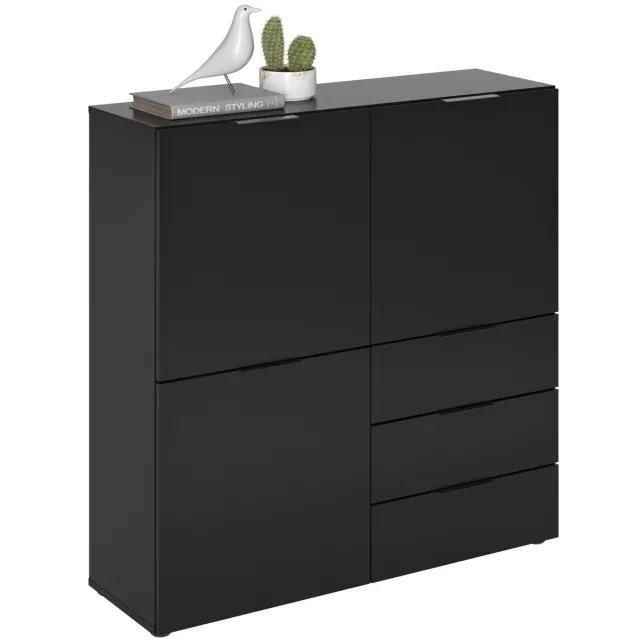 Opbergkast Raven-2 Zwart