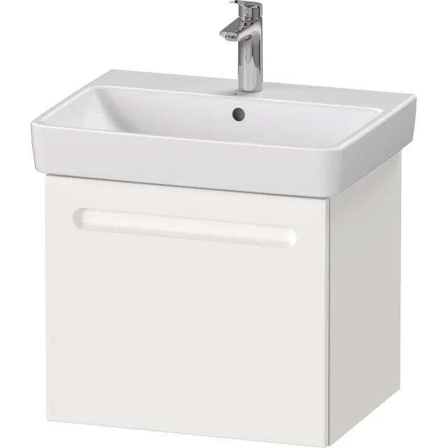 Duravit No.1 wastafelonderkast met 1 lade mat wit