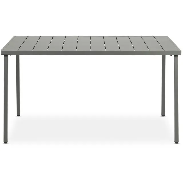 IDIMEX Tuintafel AZALEA 140 x 80 cm – Grijs