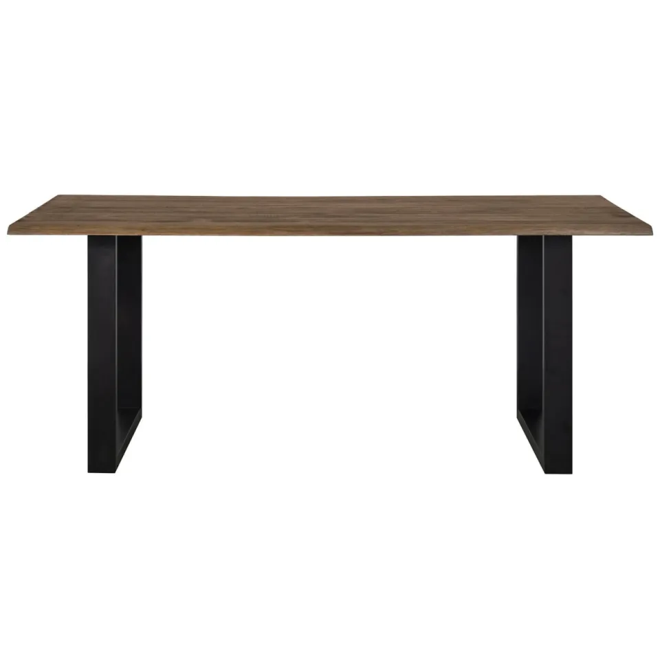 eetkamertafel Hugo acacia bruin, foto 3