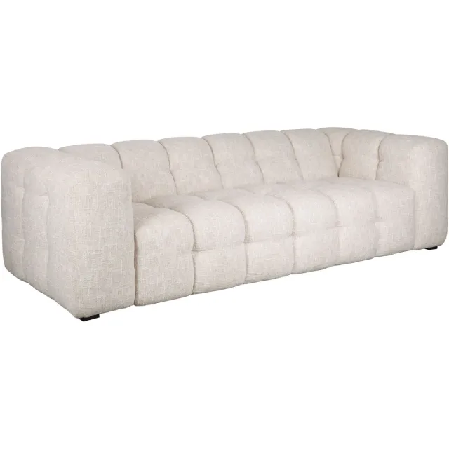 Housecraft Living Trenta 3-zitsbank Beige Wit