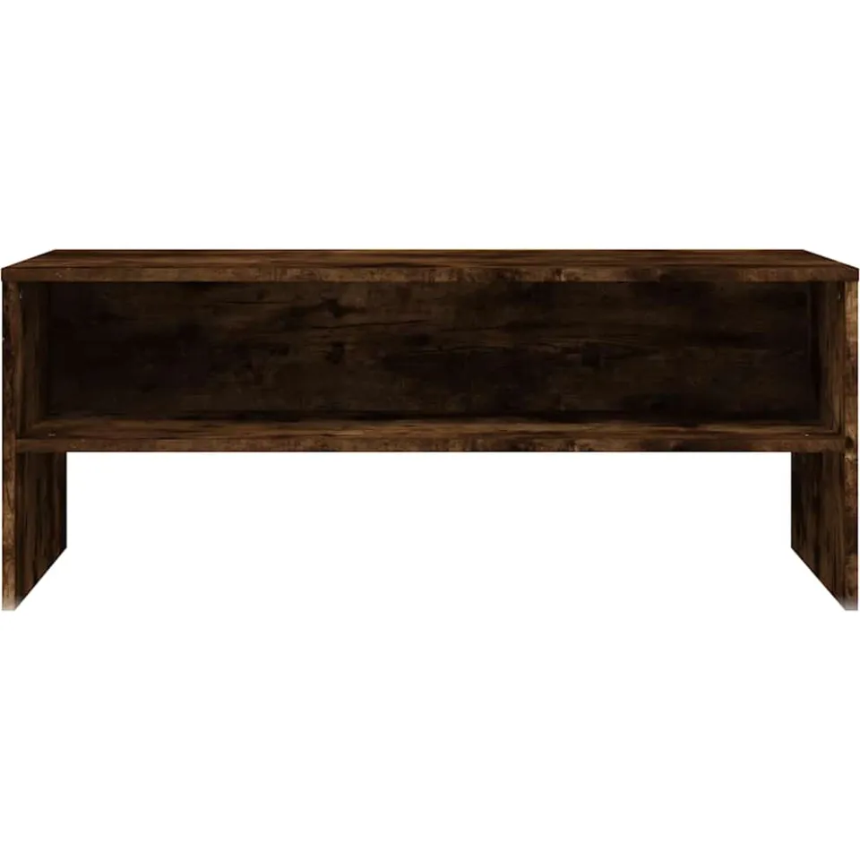 vidaXL Tv-meubel 100x40x40 cm bewerkt hout gerookt eikenkleurig