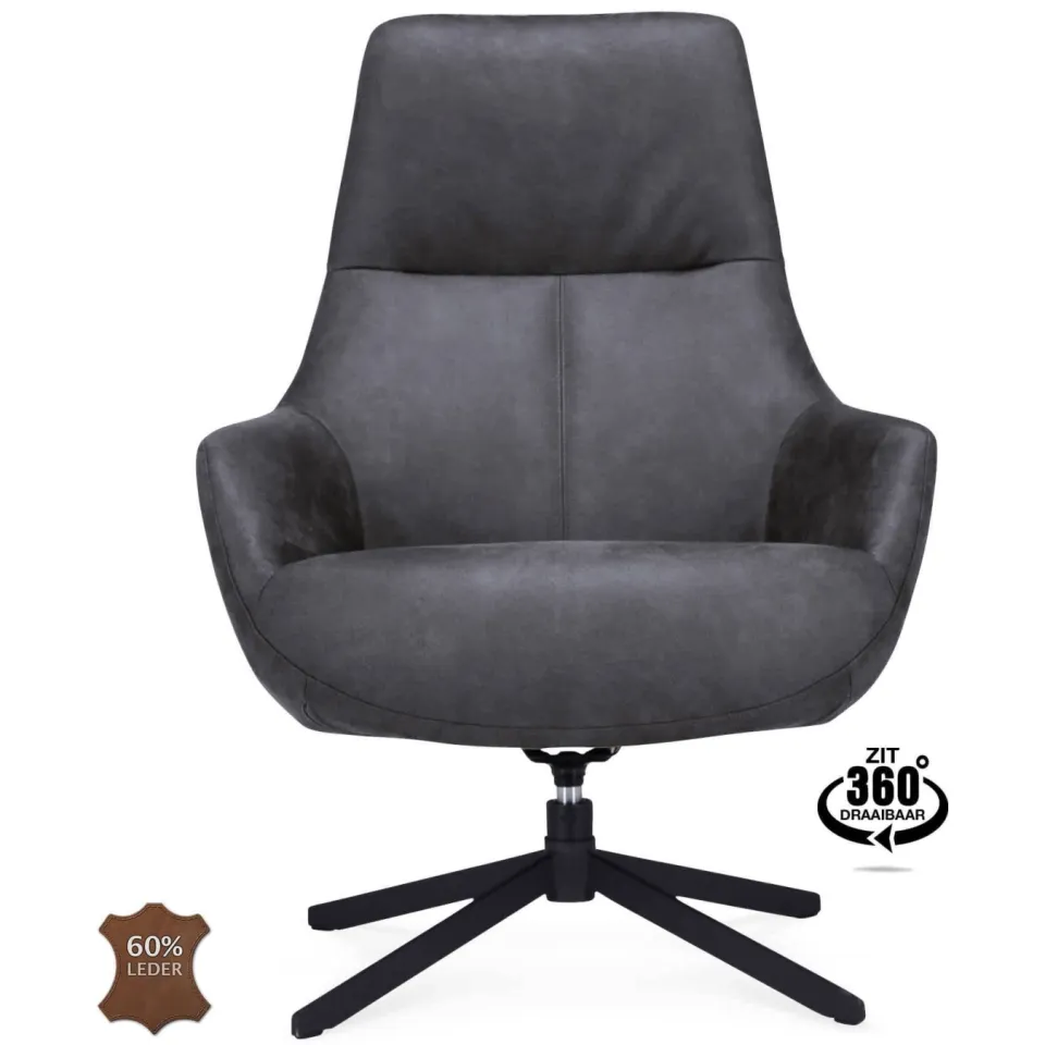Wehkamp Home fauteuil antraciet, foto 2