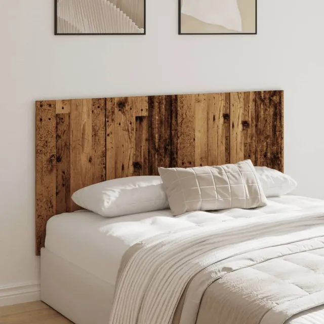 vidaXL Hoofdeinde 160x1,5x80 cm bewerkt hout oud houtkleurig Bruin