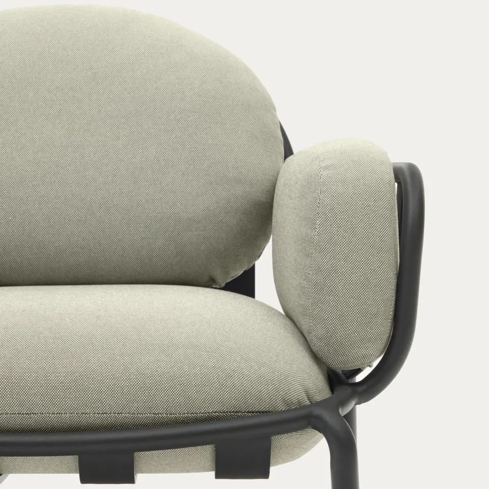 Kave Home Joncols tuinfauteuil beige, foto 6